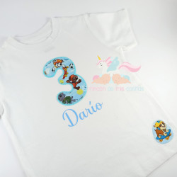 Camiseta cumpleañera