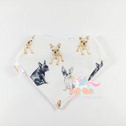 Babero bandana "Perritos"