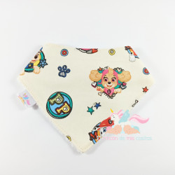 Babero bandana "Patrulla...