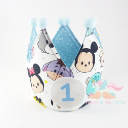 Corona cumpleaños "Tsum Tsum"