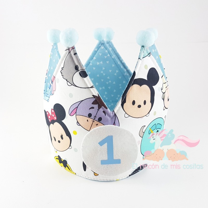 Corona cumpleaños "Tsum Tsum"