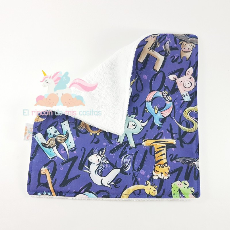 Toallita Multiusos "ABC Animals Blue"